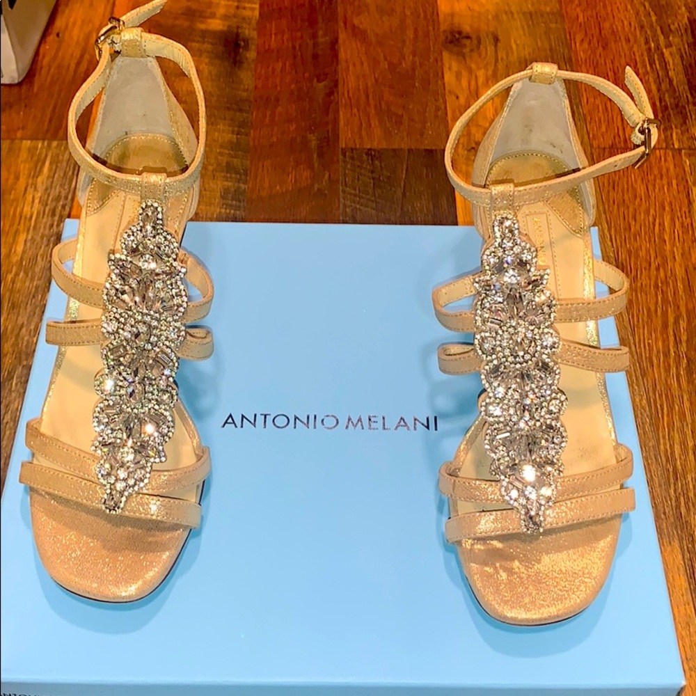 Gold heels